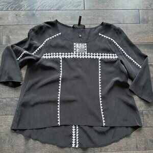 BCBGMaxazria Boho Blouse